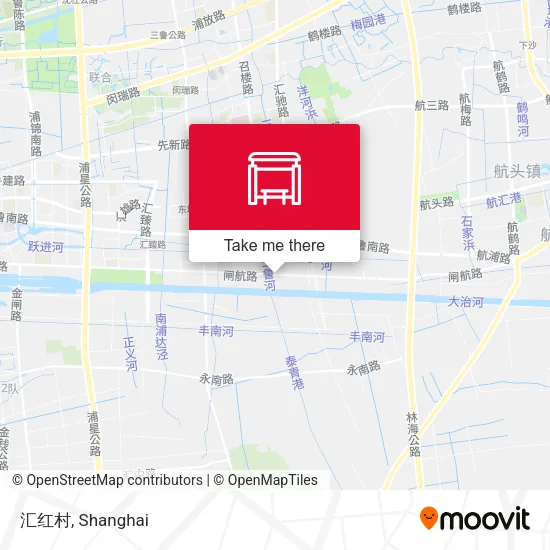 汇红村 map