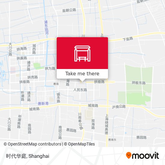 时代华庭 map