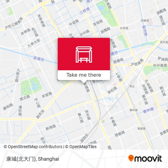康城(北大门) map