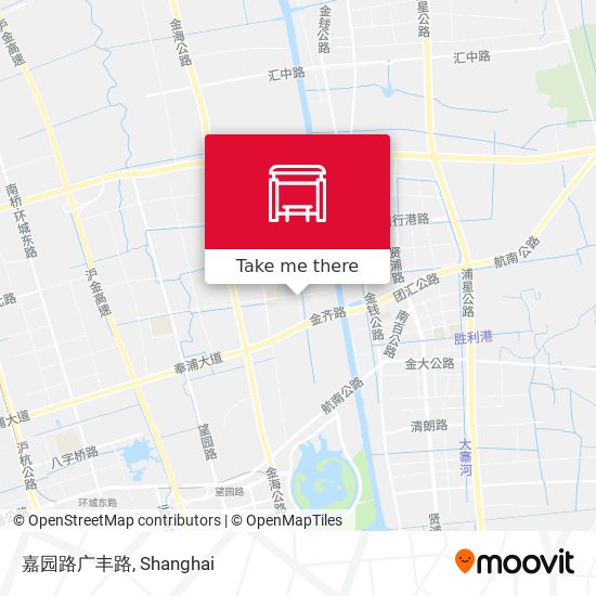 嘉园路广丰路 map