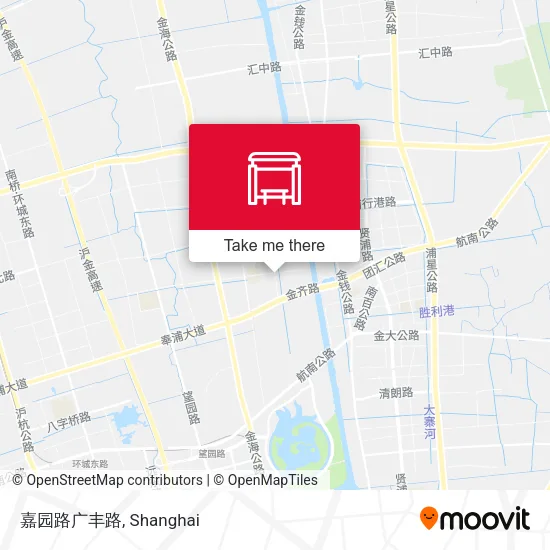 嘉园路广丰路 map