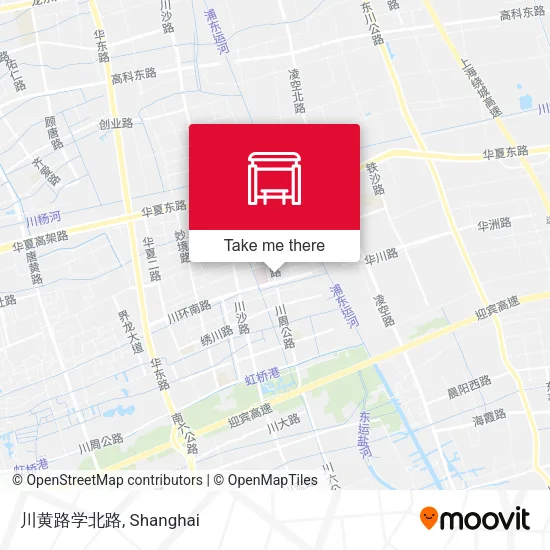 川黄路学北路 map