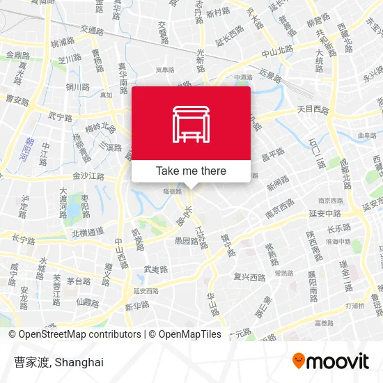 曹家渡 map