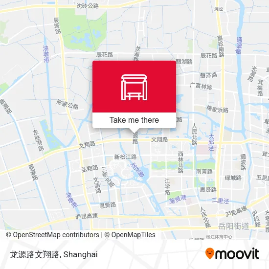 龙源路文翔路 map