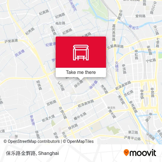 保乐路金辉路 map