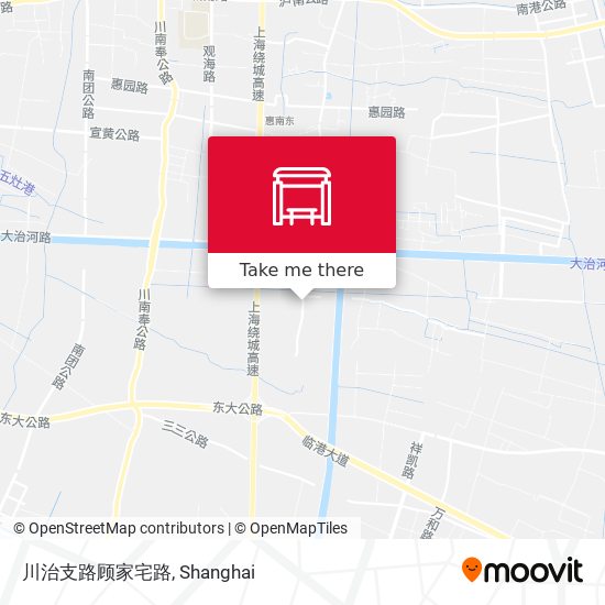 川治支路顾家宅路 map