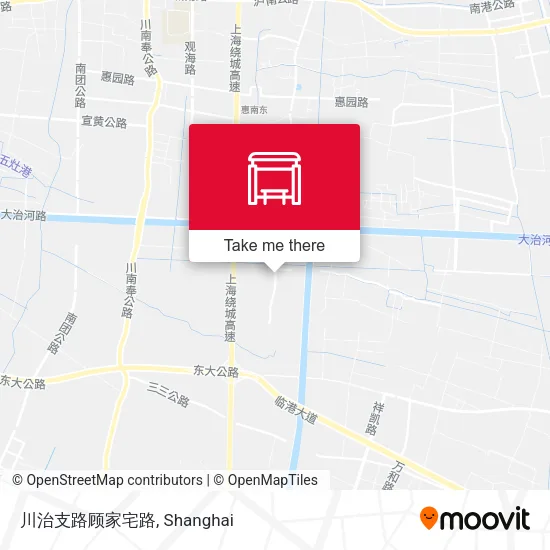 川治支路顾家宅路 map