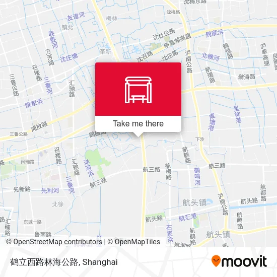 鹤立西路林海公路 map
