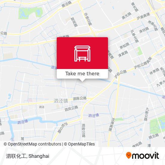 泗联化工 map