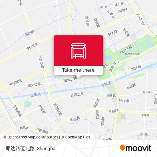 顺达路蕰北路 map
