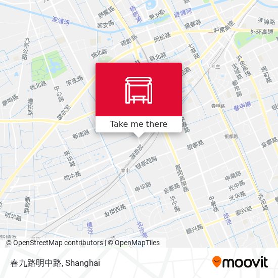 春九路明中路 map