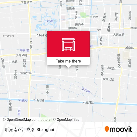 听潮南路汇成路 map