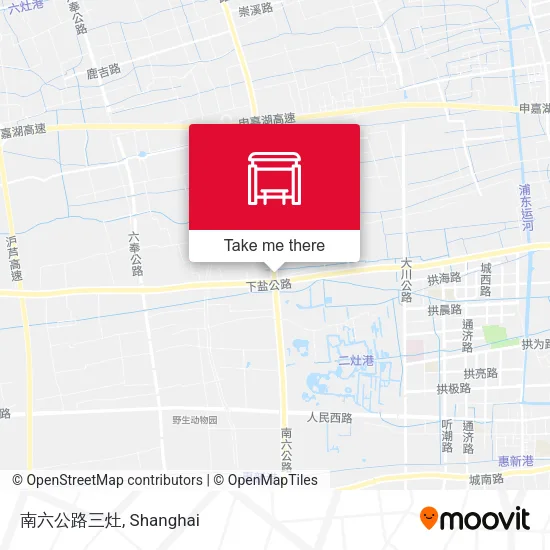 南六公路三灶 map