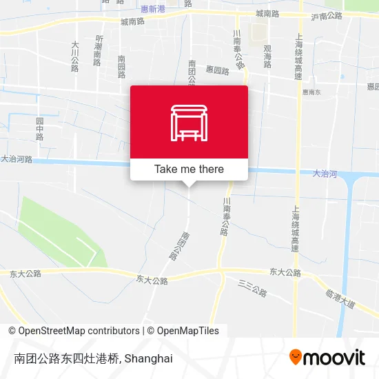 南团公路东四灶港桥 map