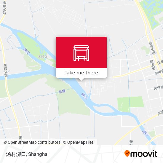 汤村泖口 map