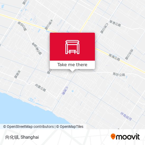 向化镇 map