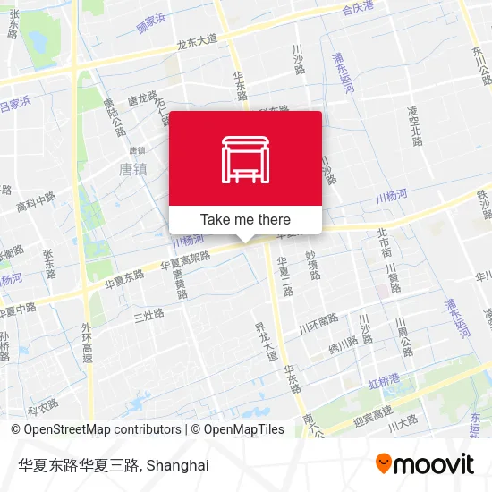 华夏东路华夏三路 map