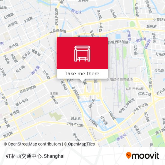 虹桥西交通中心 map