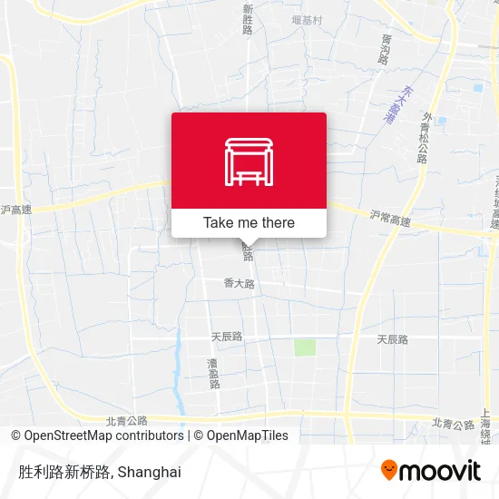 胜利路新桥路 map