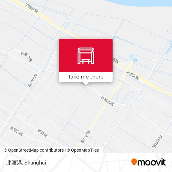 北渡港 map