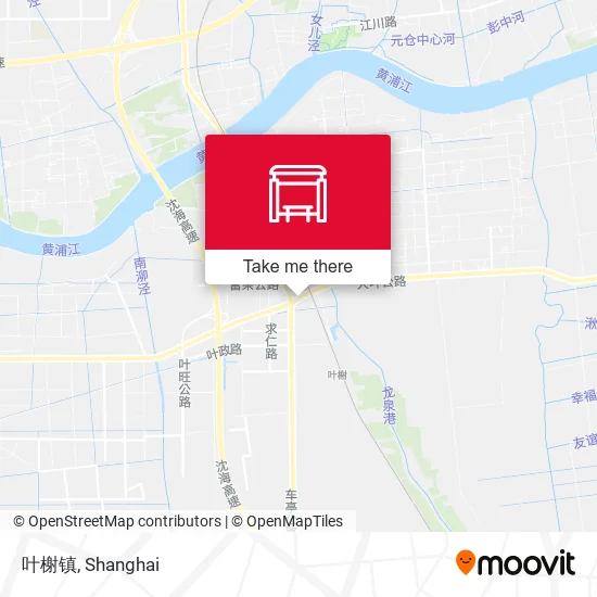 叶榭镇 map