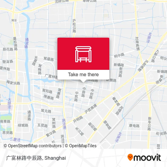 广富林路中辰路 map