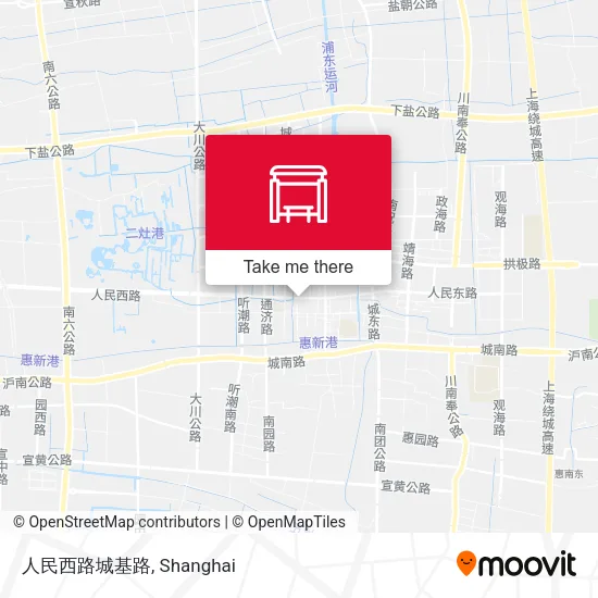 人民西路城基路 map