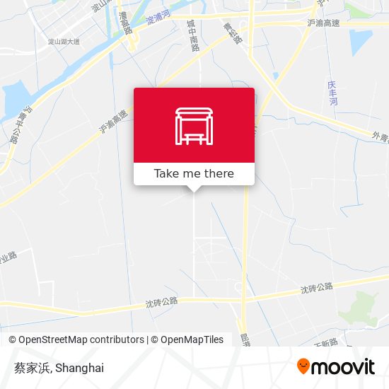 蔡家浜 map