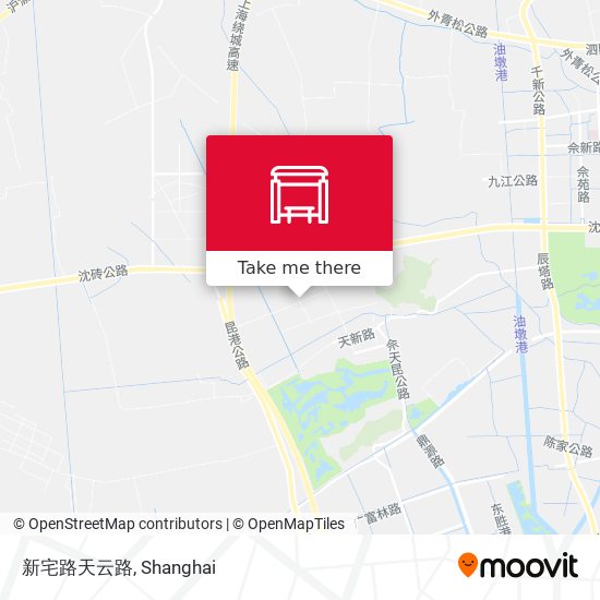 新宅路天云路 map