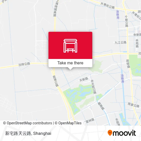 新宅路天云路 map