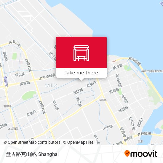 盘古路克山路 map