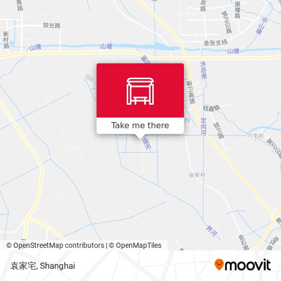 袁家宅 map