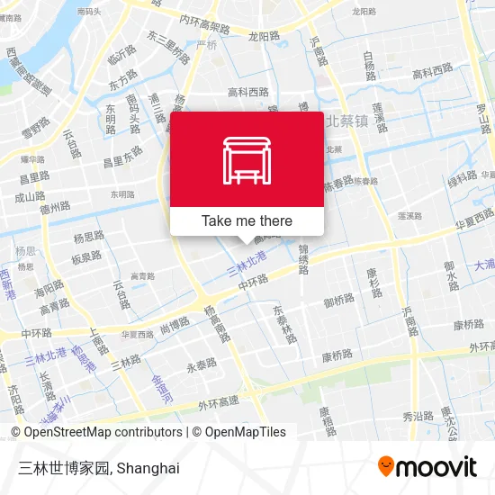 三林世博家园 map