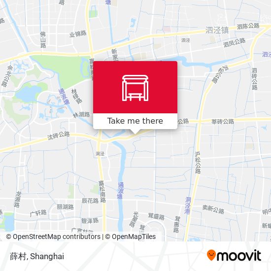 薛村 map
