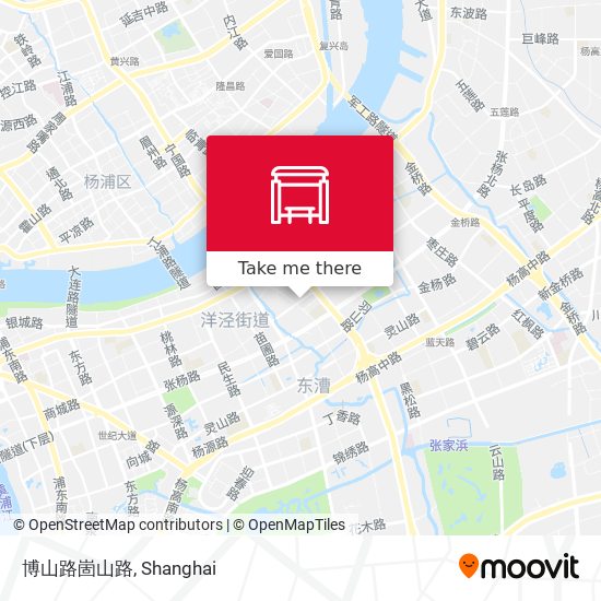 博山路崮山路 map