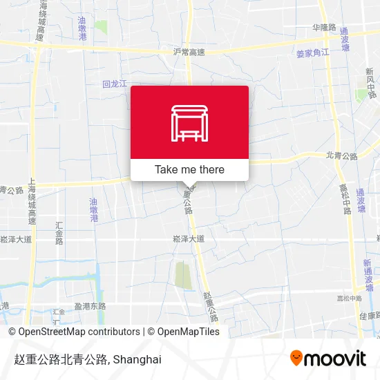 赵重公路北青公路 map