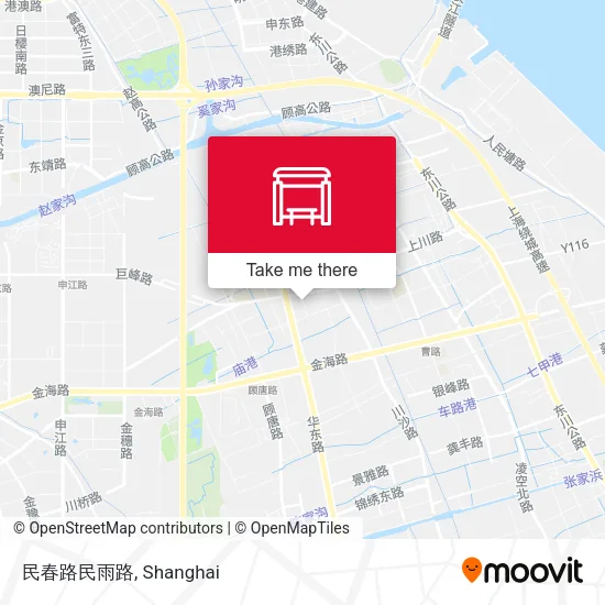 民春路民雨路 map