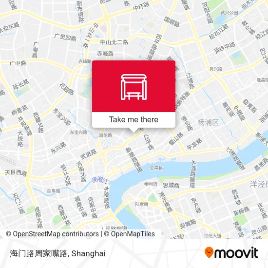 海门路周家嘴路 map