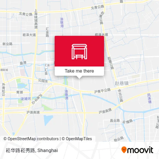 崧华路崧秀路 map