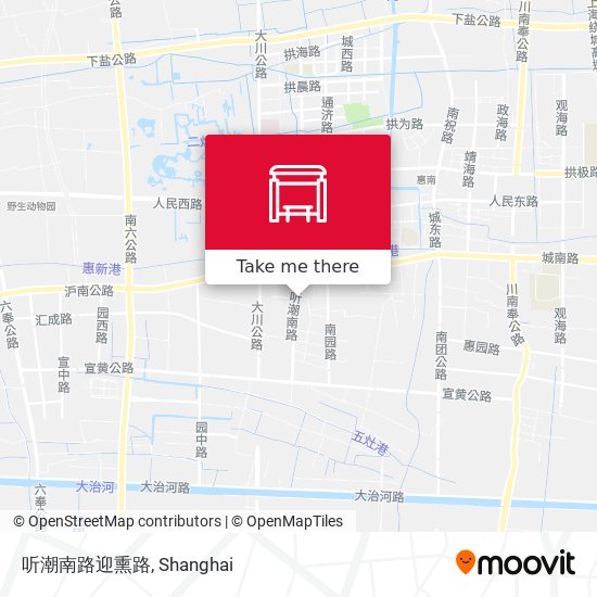 听潮南路迎熏路 map