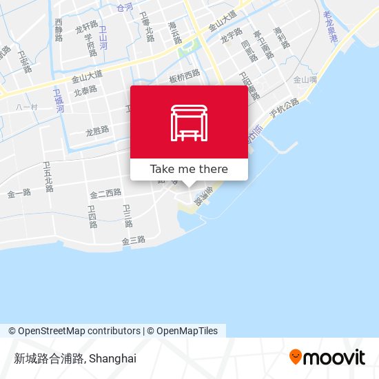 新城路合浦路 map