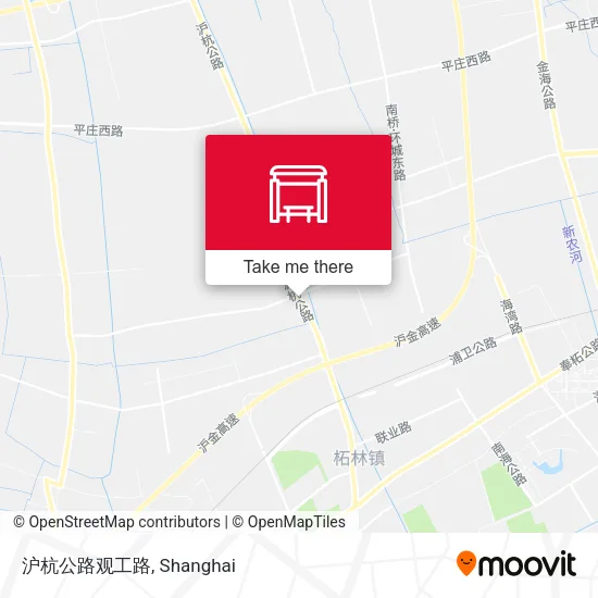 沪杭公路观工路 map