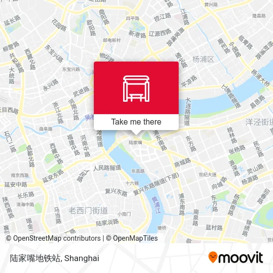 陆家嘴地铁站 map