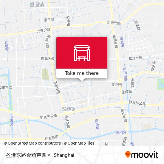 盈港东路金葫芦四区 map