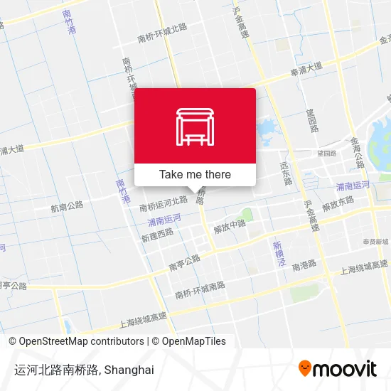 运河北路南桥路 map