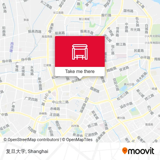 复旦大学 map