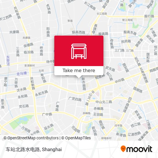 车站北路水电路 map