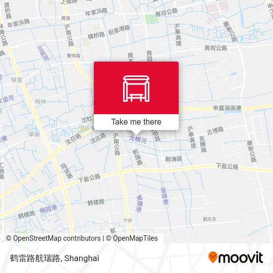 鹤雷路航瑞路 map
