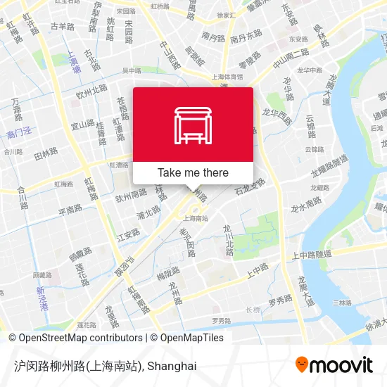 沪闵路柳州路(上海南站) map