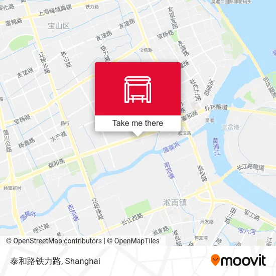 泰和路铁力路 map